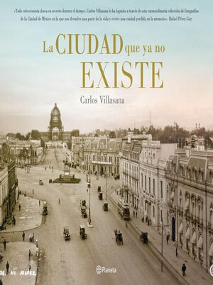 cover image of La ciudad que ya no existe